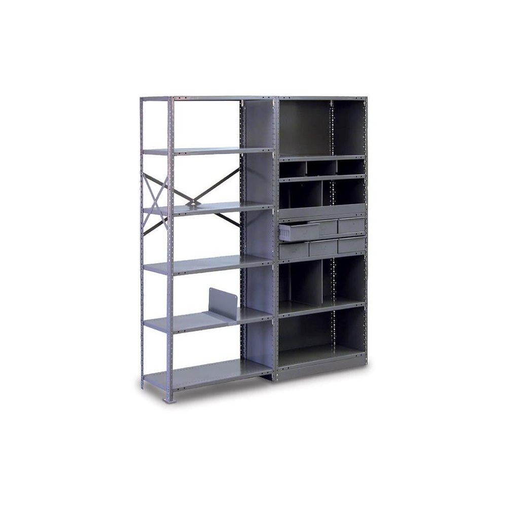 USED STEEL SHELVING