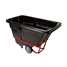 Rubbermaid Rotomolded Tilt Truck 1306 Heavy Duty 1/2 Cubic Yard Black