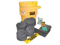Wheeled Salvage Drum Spill Kit - 50 Gal - Universal