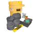 Enpac Wheeled Salvage Drum Spill Kit - 50 Gal - Universal 1350-YE