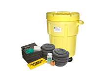 Wheeled Salvage Drum Spill Kit - 95 Gal - Universal