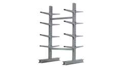 SMD08 - Series 1000 Medium Duty Cantilever Rack Double Sided Starter Unit