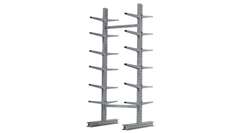 SMD10 - Series 1000 Medium Duty Cantilever Rack Double Sided Starter Unit