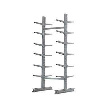 SMD10 - Series 1000 Medium Duty Cantilever Rack Double Sided Starter Unit