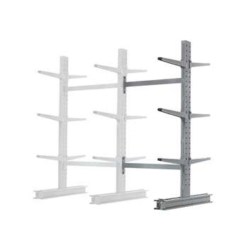 SMD06-AMD6 - Series 1000 Medium Duty Cantilever Rack Double Sided Add-On Unit