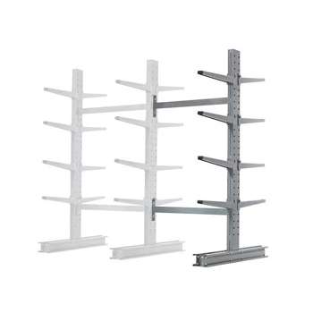 SMD08-AMD8 - Series 1000 Medium Duty Cantilever Rack Double Sided Add-On Unit