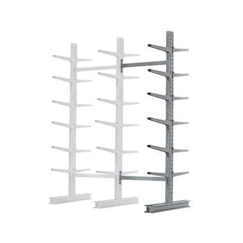 SMD10-AMD10 - Series 1000 Medium Duty Cantilever Rack Double Sided Add-On Unit