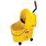 Rubbermaid Wavebrake Down-Press Bucket and Wringer 7577-88, Yellow