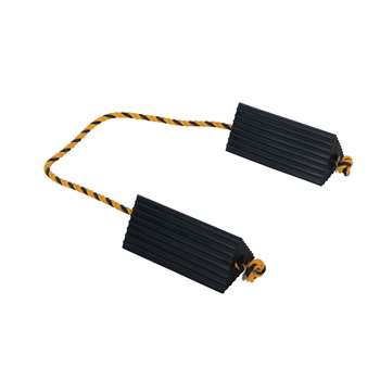 Vestil Airline Rubber Wheel Chock - AC-13