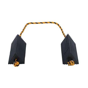 Vestil Airline Rubber Wheel Chock - AC-13