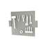 Bostontec Steel Peg Board BS2428P