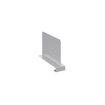 Bostontec Steel Shelf Solid Divider DIV1215