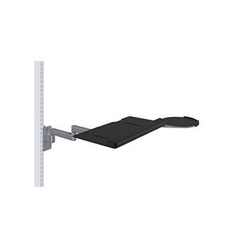 Bostontec Articulating Keyboard Tray with Mouse Pad KBAA