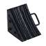 Vestil Laminated Rubber Wheel Chock - Curved - Handle - LWC-15