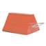 Vestil Molded Rubber Wheel Chock - Orange Handle - ORWC-8-HDL