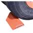 Vestil Molded Rubber Wheel Chock - Orange Handle - ORWC-8-HDL