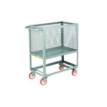 Little Giant Raised Platform Box Truck Expanded Metal