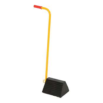 Vestil Molded Rubber Wheel Chock - Ergo Handle - RWC-8-ERGO
