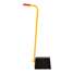 Vestil Molded Rubber Wheel Chock - Ergo Handle - RWC-8-ERGO