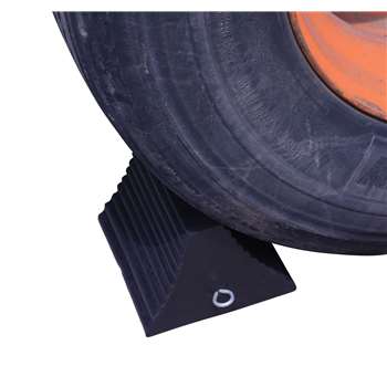 Vestil Molded Rubber Wheel Chock