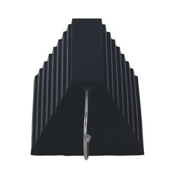 Vestil Molded Rubber Wheel Chock - U Handle - RWC-9-U