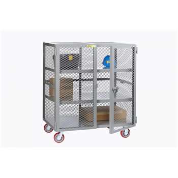 Little Giant Heavy Duty Mobile Storage Locker - 2 Shelves