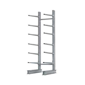 SU10 - Series 4000 Standard Heavy Duty Cantilever Rack Single Sided Starter Unit