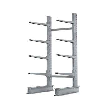SU08 - Series 4000 Standard Heavy Duty Cantilever Rack Single Sided Starter Unit