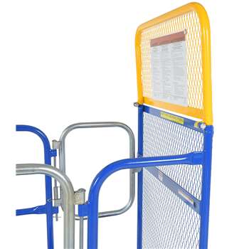 Vestil Work Platform Dual Side Door Entry WP-3636-DD